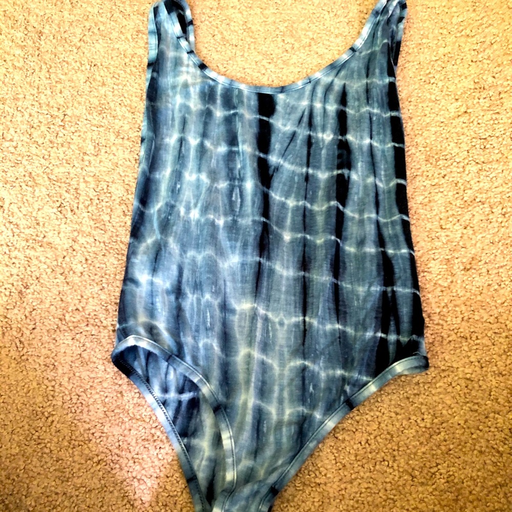 Tie dye body suit